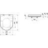 Сидение с крышкой LAUFEN PRO с механизмом SOFTCLOSE, легкосъемное 8.9695.1.300.000.1